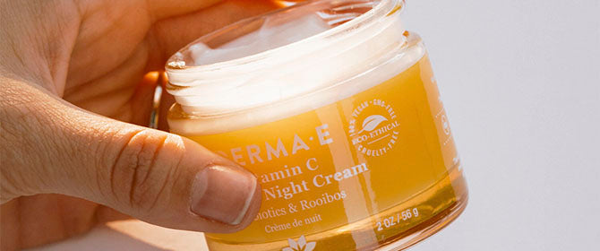 Vitamin C Night Cream, 100% Vegan, Cruelty & Free| DERMA E