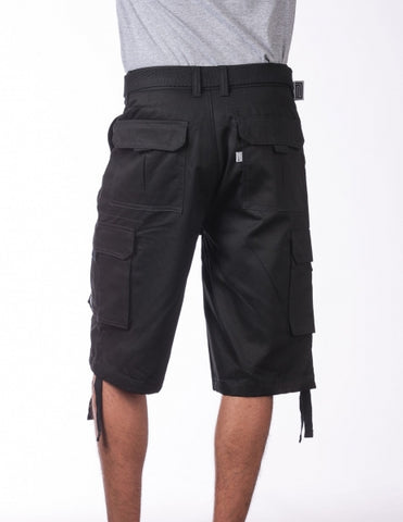 cotton twill cargo shorts