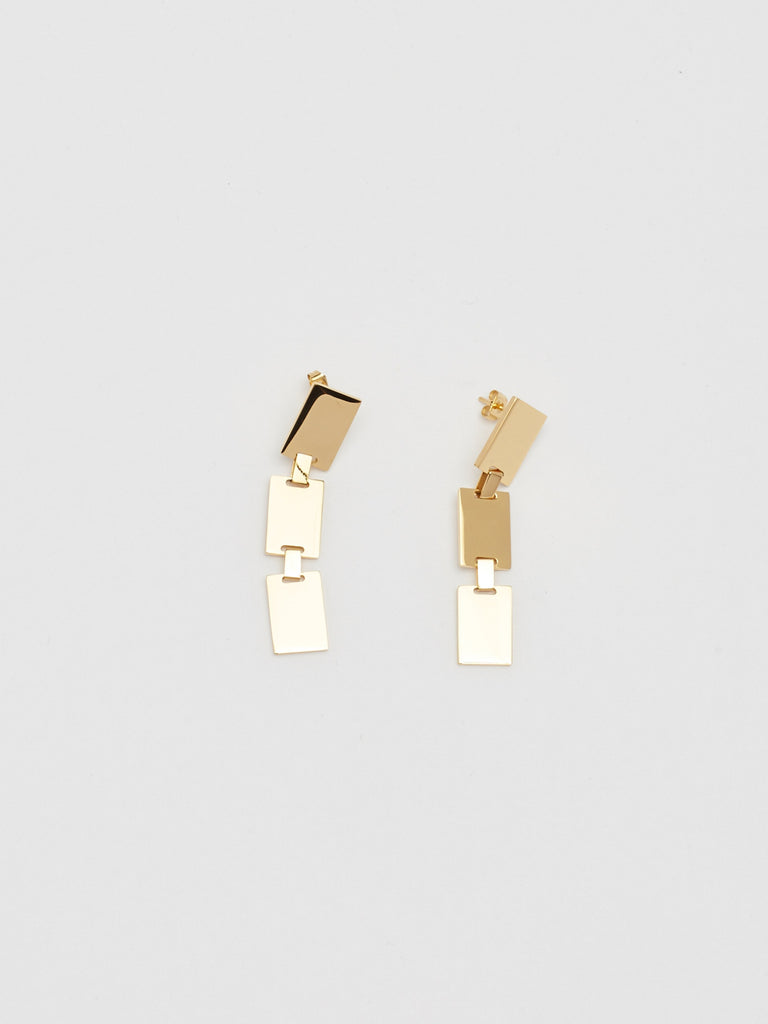 Rectangle Dangle Earrings – Bagatiba