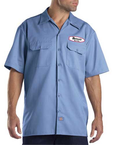 Embroidered Dickies Sport/Work Shirt – Detroit Surf Co.