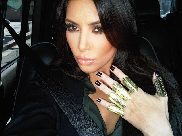 Kim Kardashian Short Nails