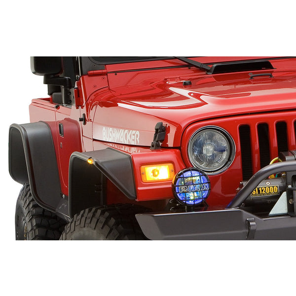 1997-2006 Jeep Wrangler TJ Flat Style Fender Flare - Front/Rear Kit –  Street Dirt Track