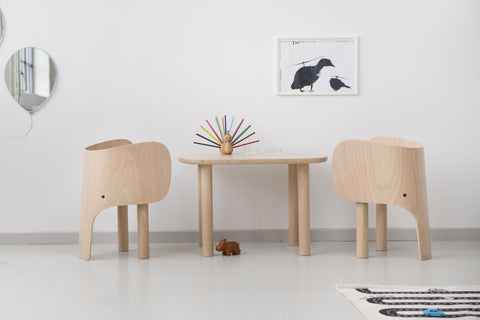 Someday Designs Elements Optimal Elephant Table and Chair