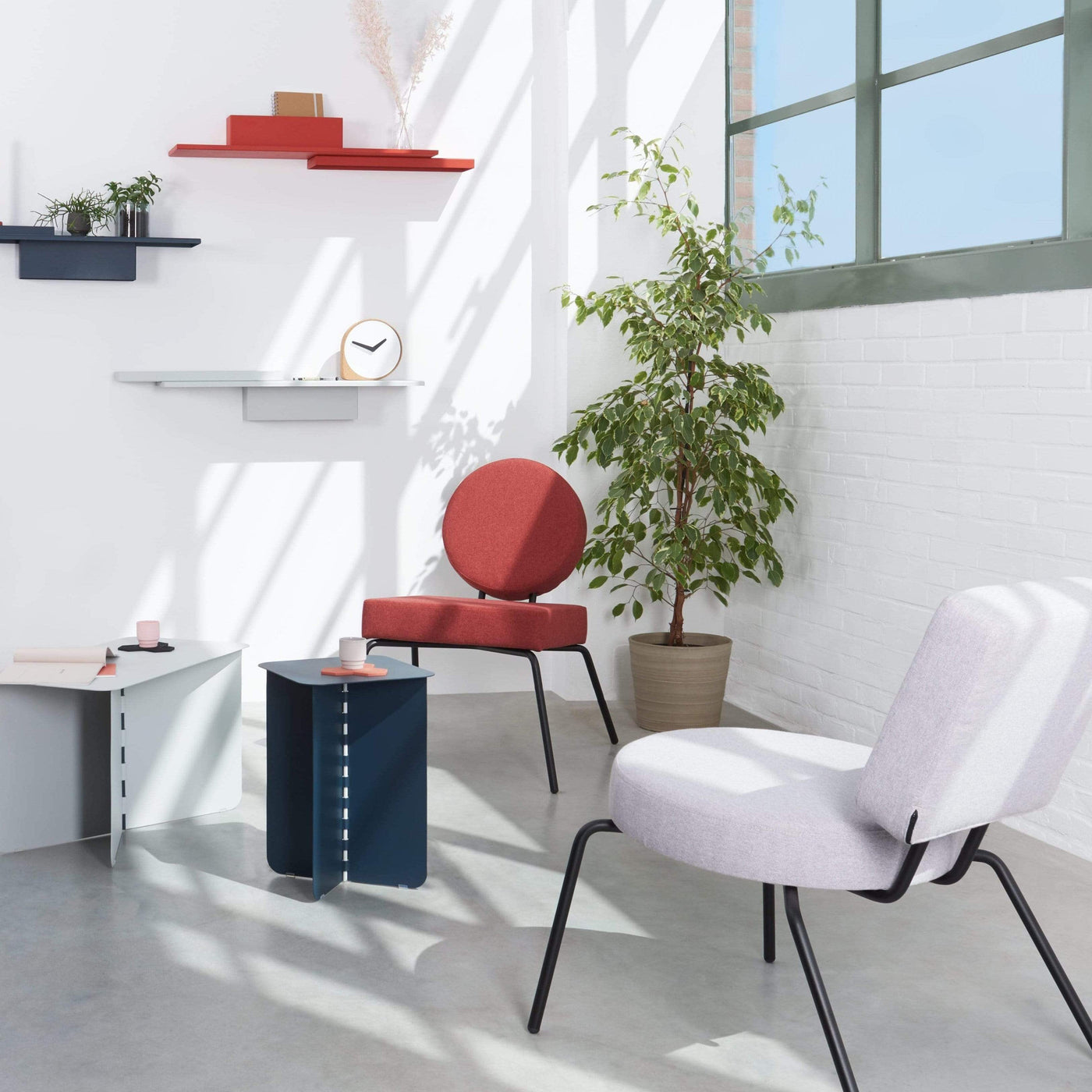 Puik Hinge side table large. Shop online at someday designs. #colour_light-grey