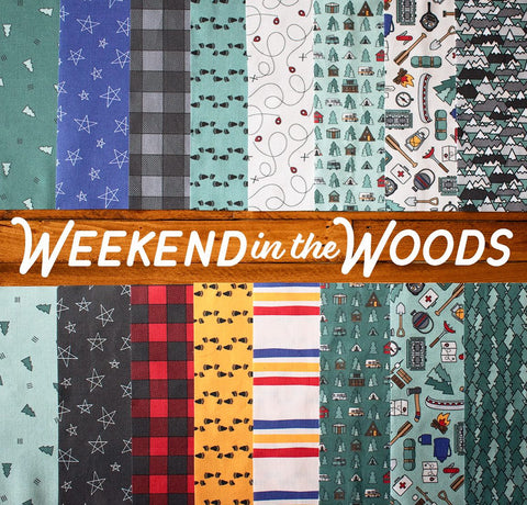 Weekend In The Woods Fabric Collection