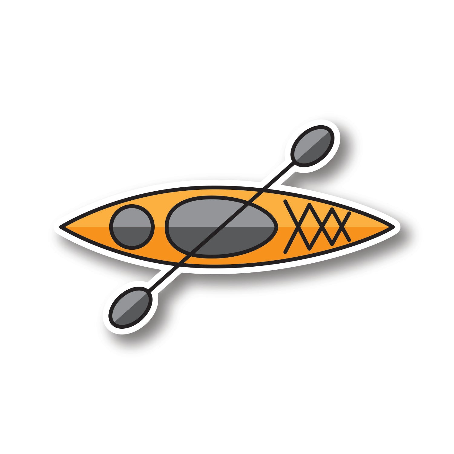 Kayak Sticker