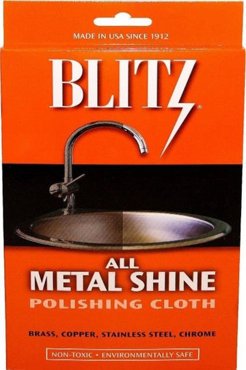 Blitz Metal Care Instrument Polishing Cloth