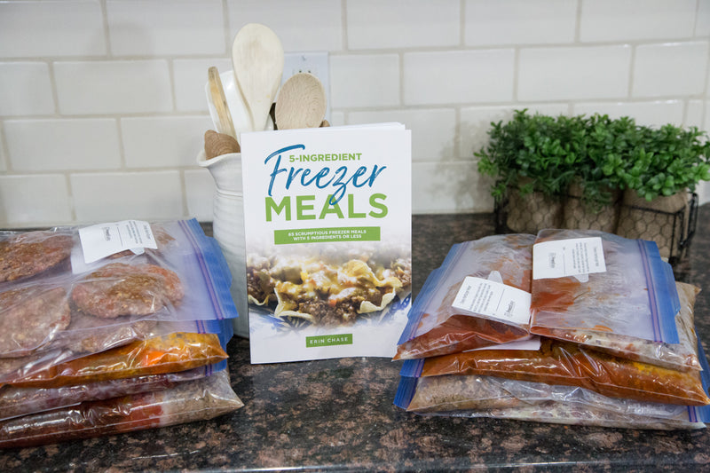 Cookbook - 5-Ingredient Freezer Meals - Erin Chase Store