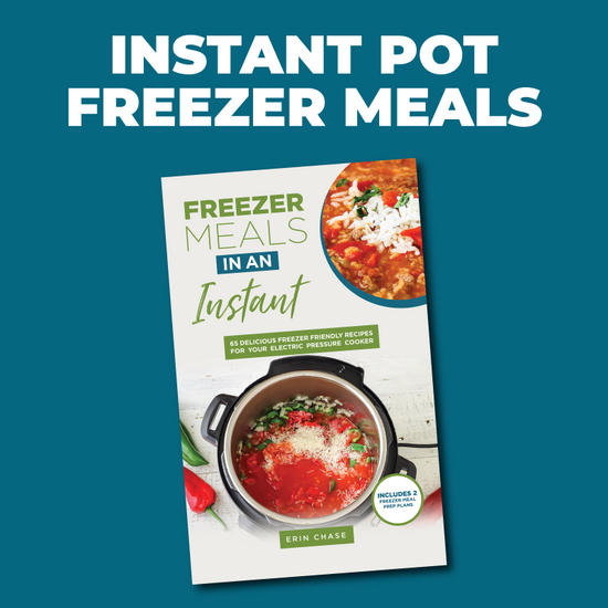 Book & Labels Kit for 5-Ingredient Freezer Meals - Erin Chase Store