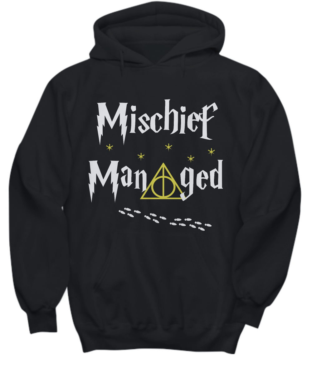 mischief managed hoodie