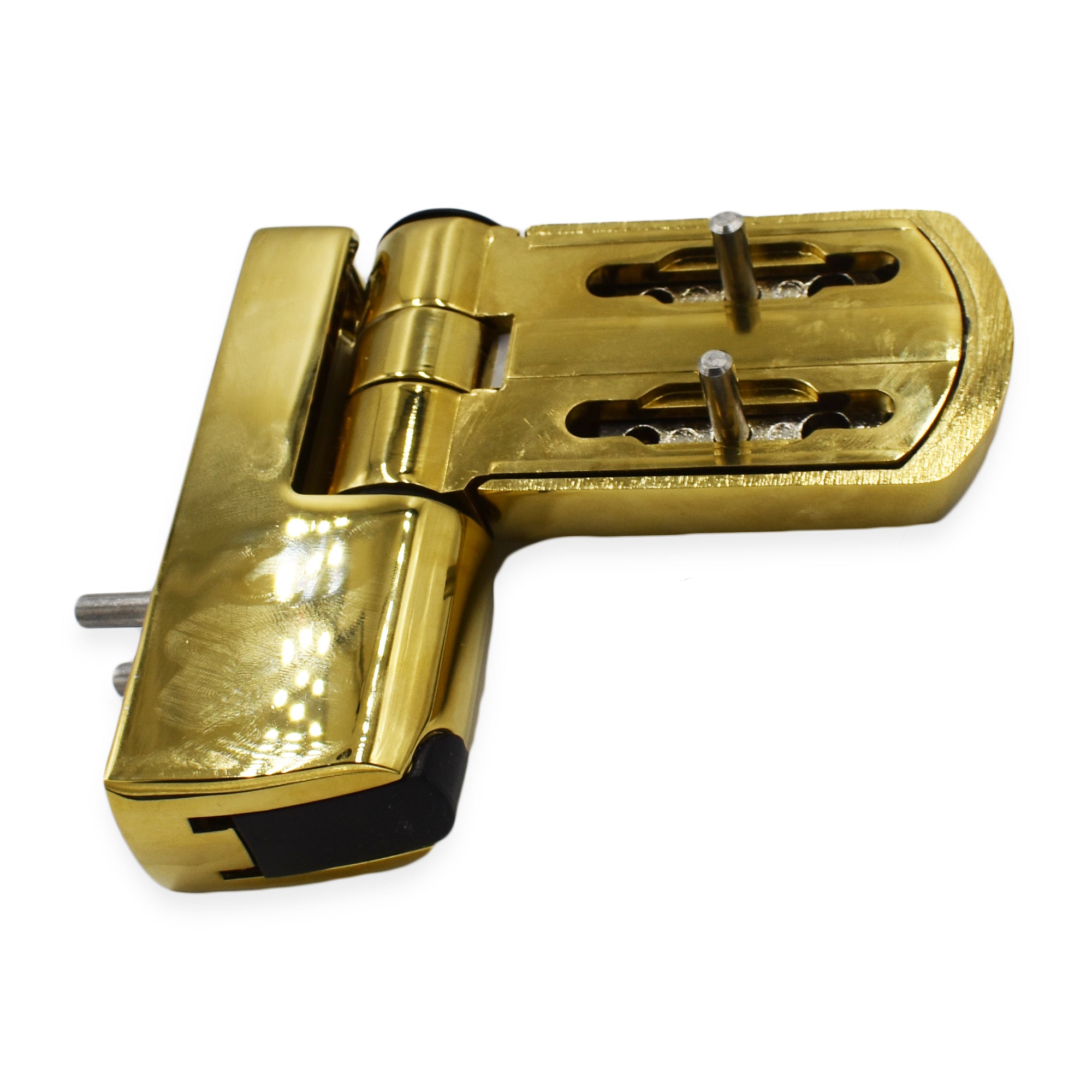 TROJAN PATRIOT FLAG HINGE IN GOLD FOR UPVC DOOR UPVCSTORE