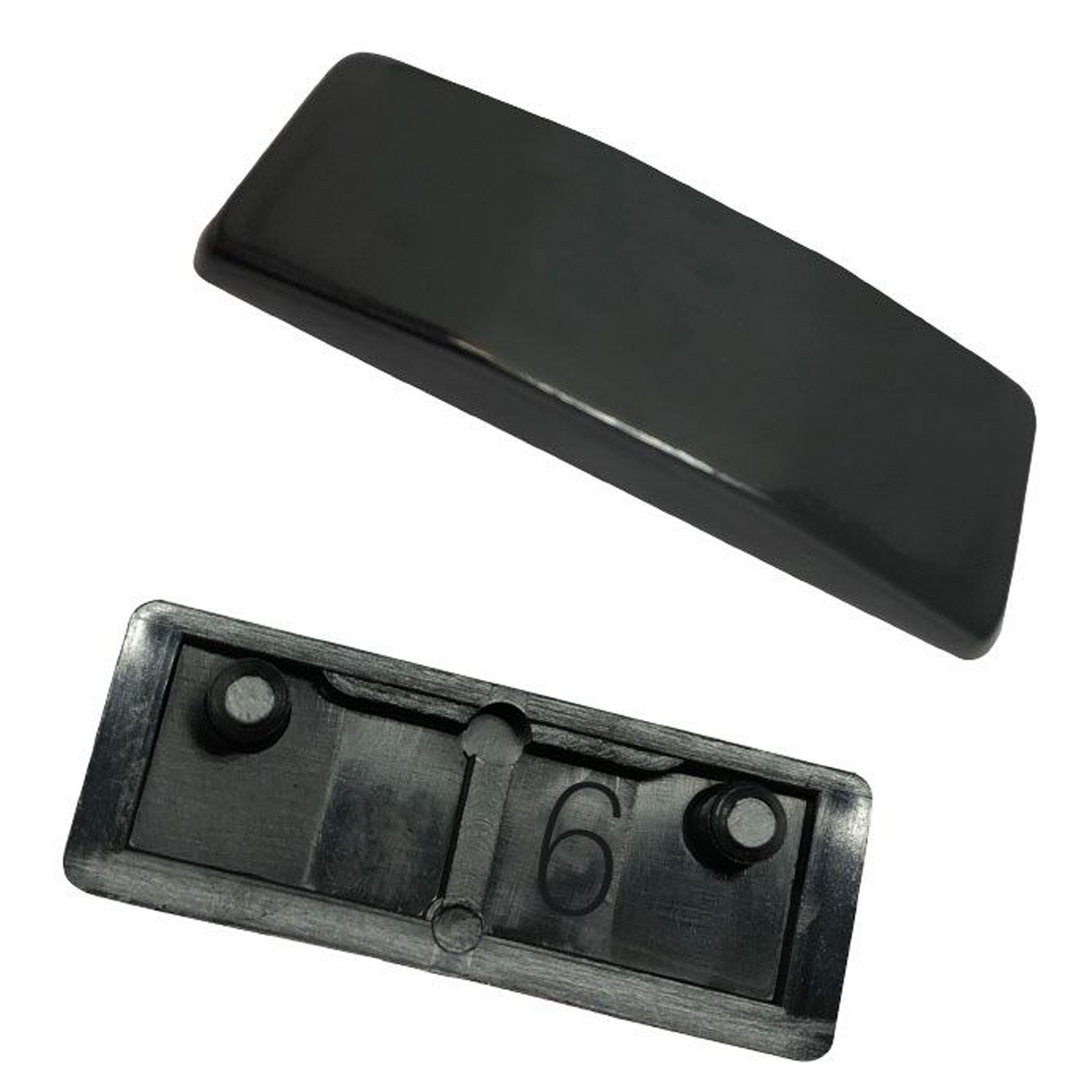 UPVC Cockspur Wedge Packs of 10 - 3mm, 5mm Wedges included - Black- Br ...