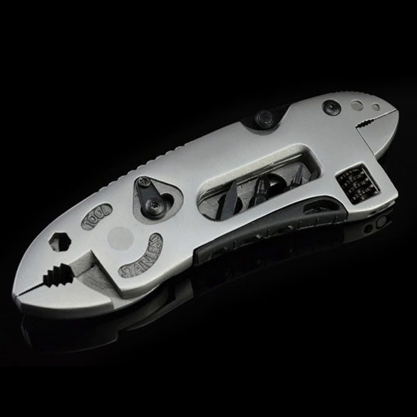 Outdoor EDC tool survival kit Adjustable Wrench with Jaw Screwdriver P ...