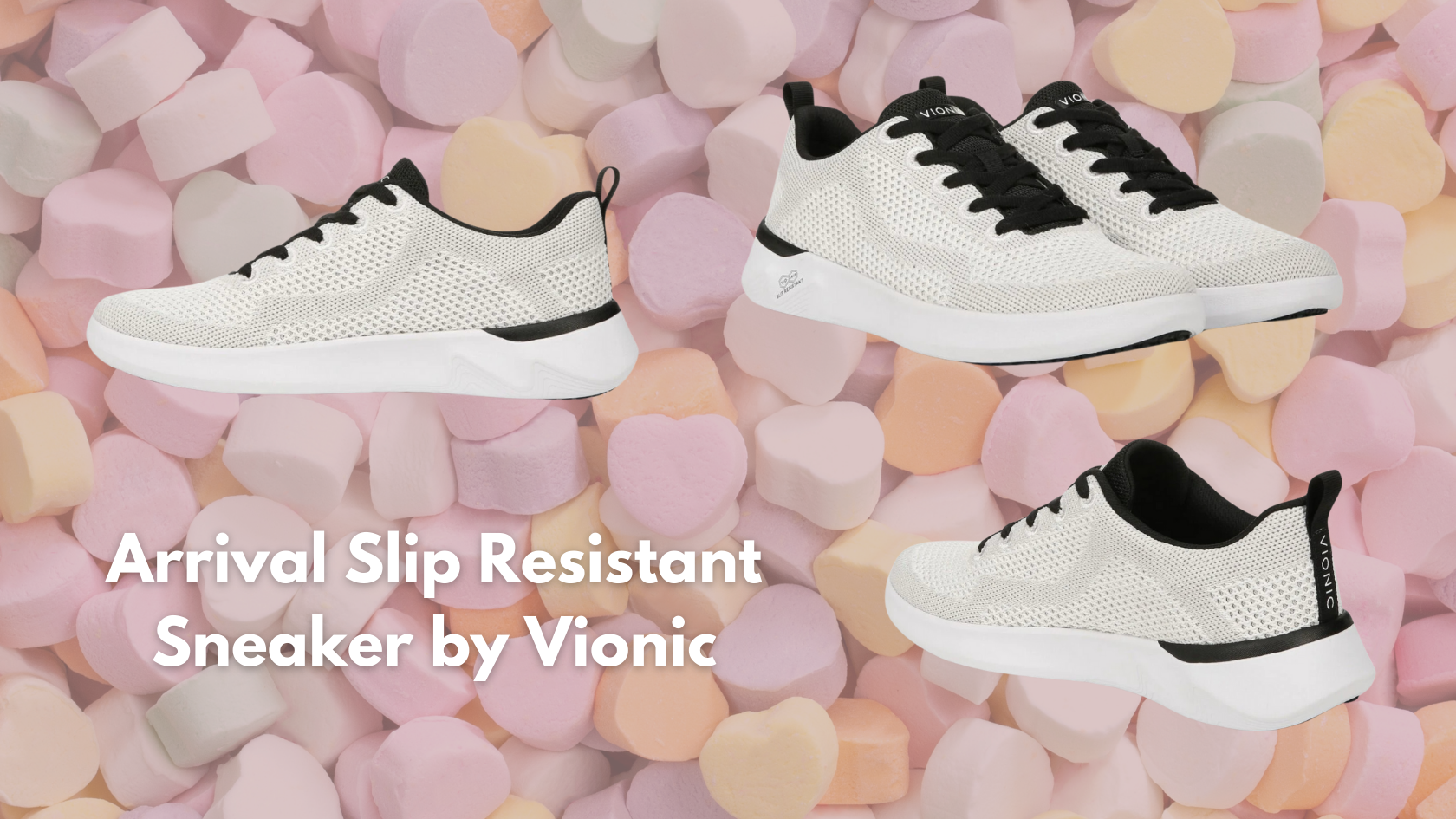 arrival slip resistant sneaker by vionic