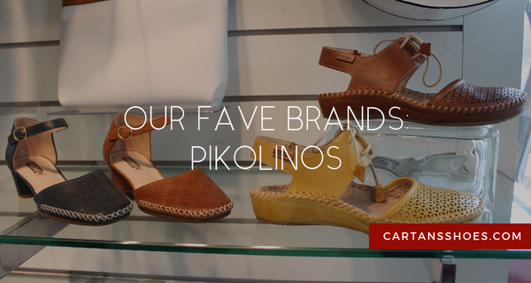 cartan's shoes favorite brands: pikolinos