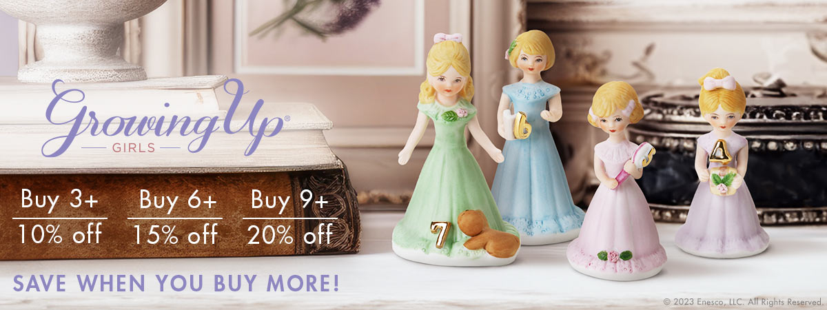 Growing up Girls — Enesco Gift Shop