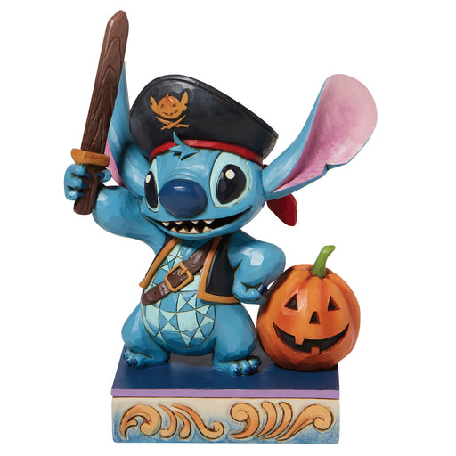 Angel and Stitch Mistletoe Disney Traditions Figurine