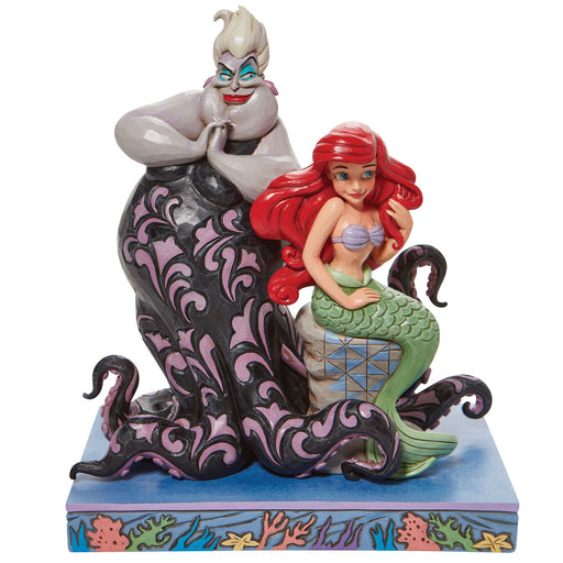 Disney Traditions - Seashell Scenario (The Little Mermaid Shell Scene  Figurine) Merchandise - Zavvi US