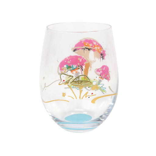 Figural Flower Stemless Wine Glass Cute Wine Glass Wine Gift Wine Glasses  Cocktail Glass Wine Lover Gift 