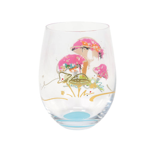 Fancy Butterfly - Stemless Wine Glass