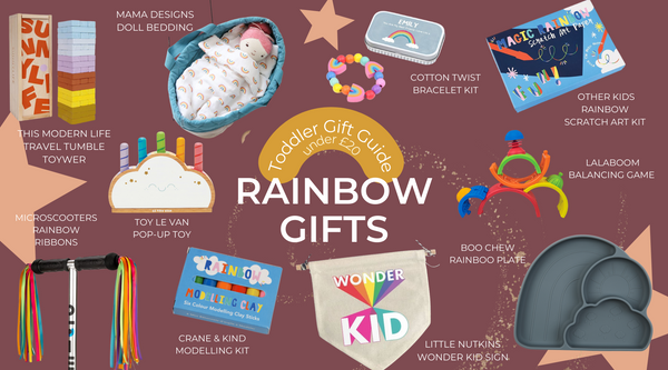 Rainbow Gift Guide For Toddlers