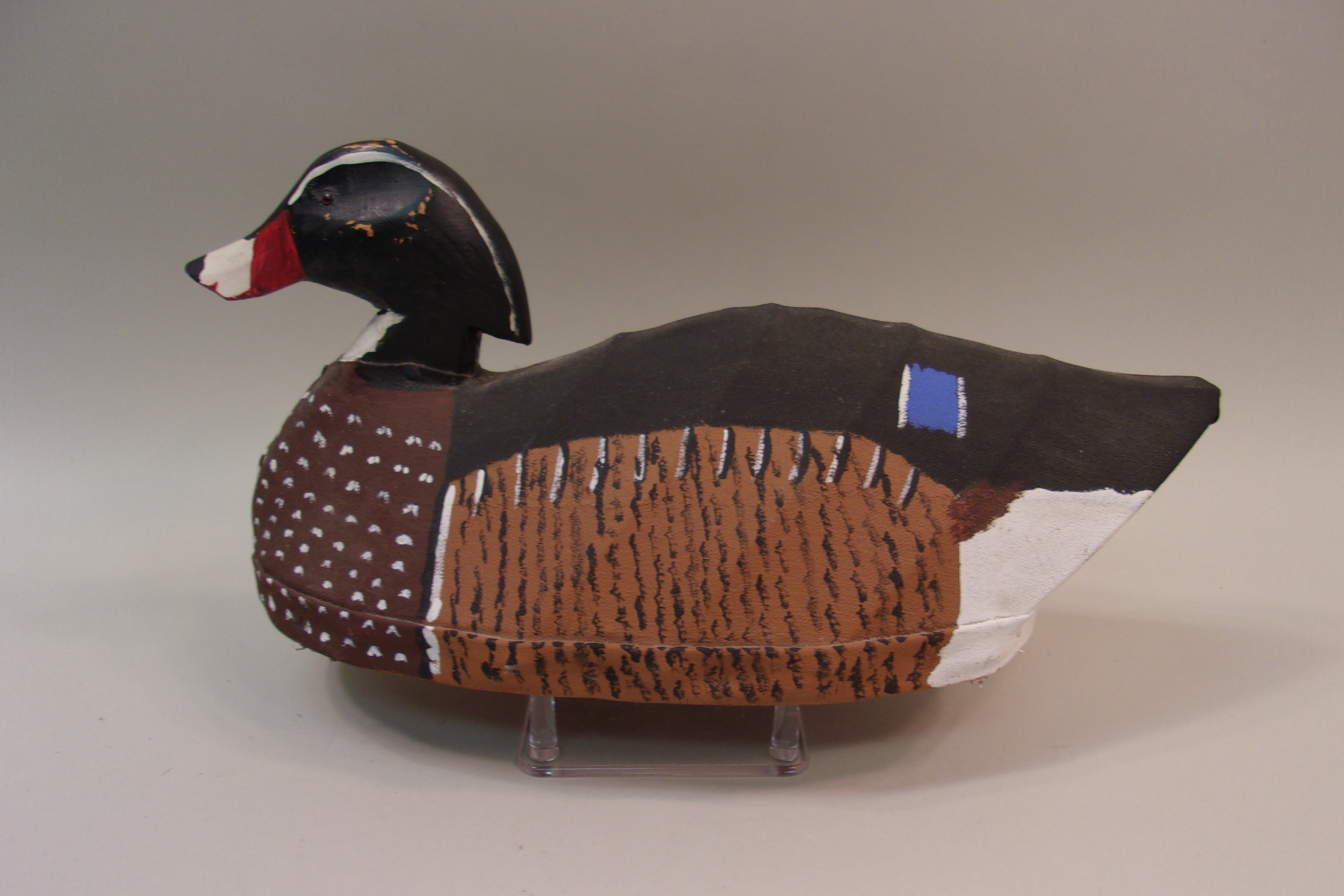 Lee Waterfield Canvas over Wire, Oversized Wood Duck (#5303) - Muddy Water  Decoys