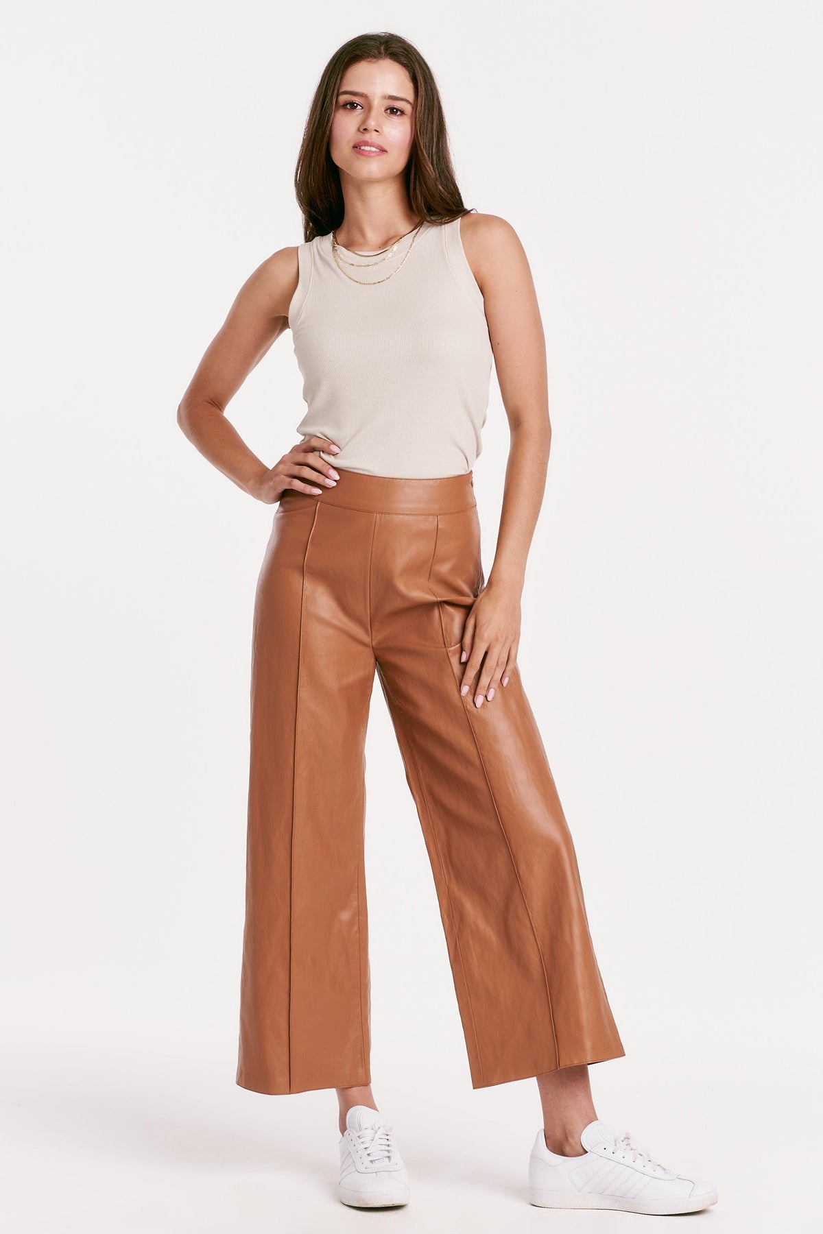 Shop All Social Tourist Vegan Leather Wide-Leg Pants, Shop All Bottoms