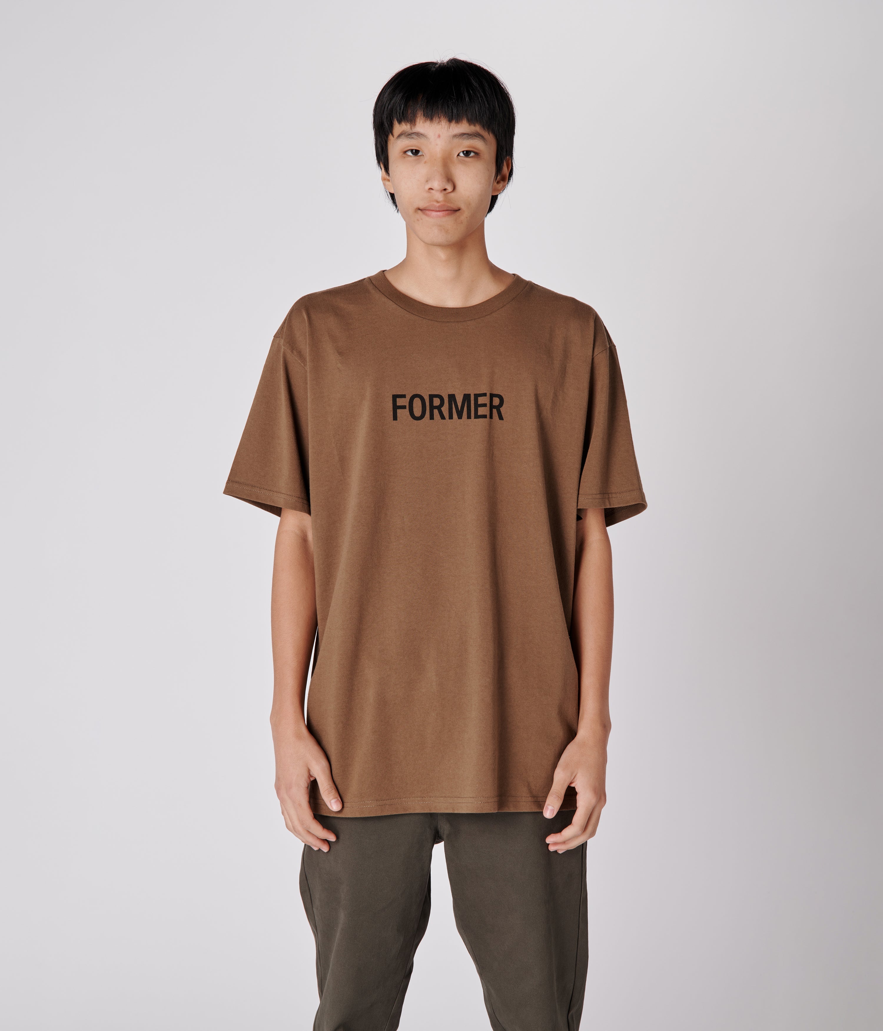 TOLERANT T SHIRT BROWN FORMER MERCHANDISE