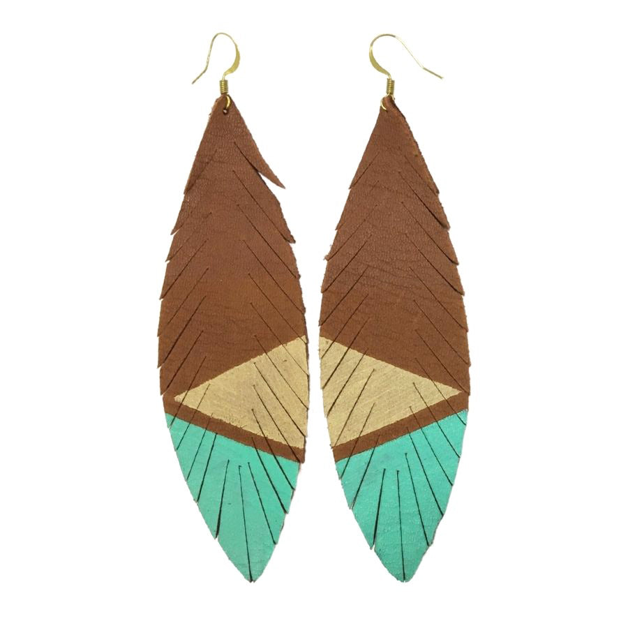 leather earrings bulk