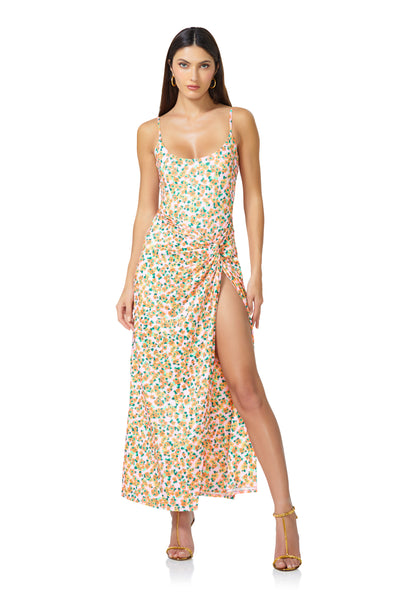 Deleon Maxi Dress - High Summer Ditsy