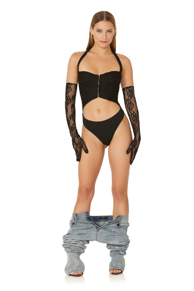 Evolve Bodysuit - Noir