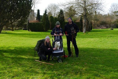 994 Mile Walk to Portugal with the Sporty Dog Stroller