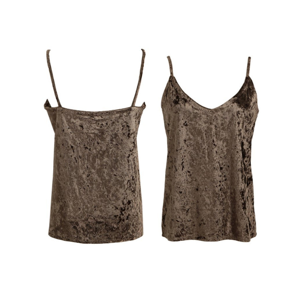 brown camisole top