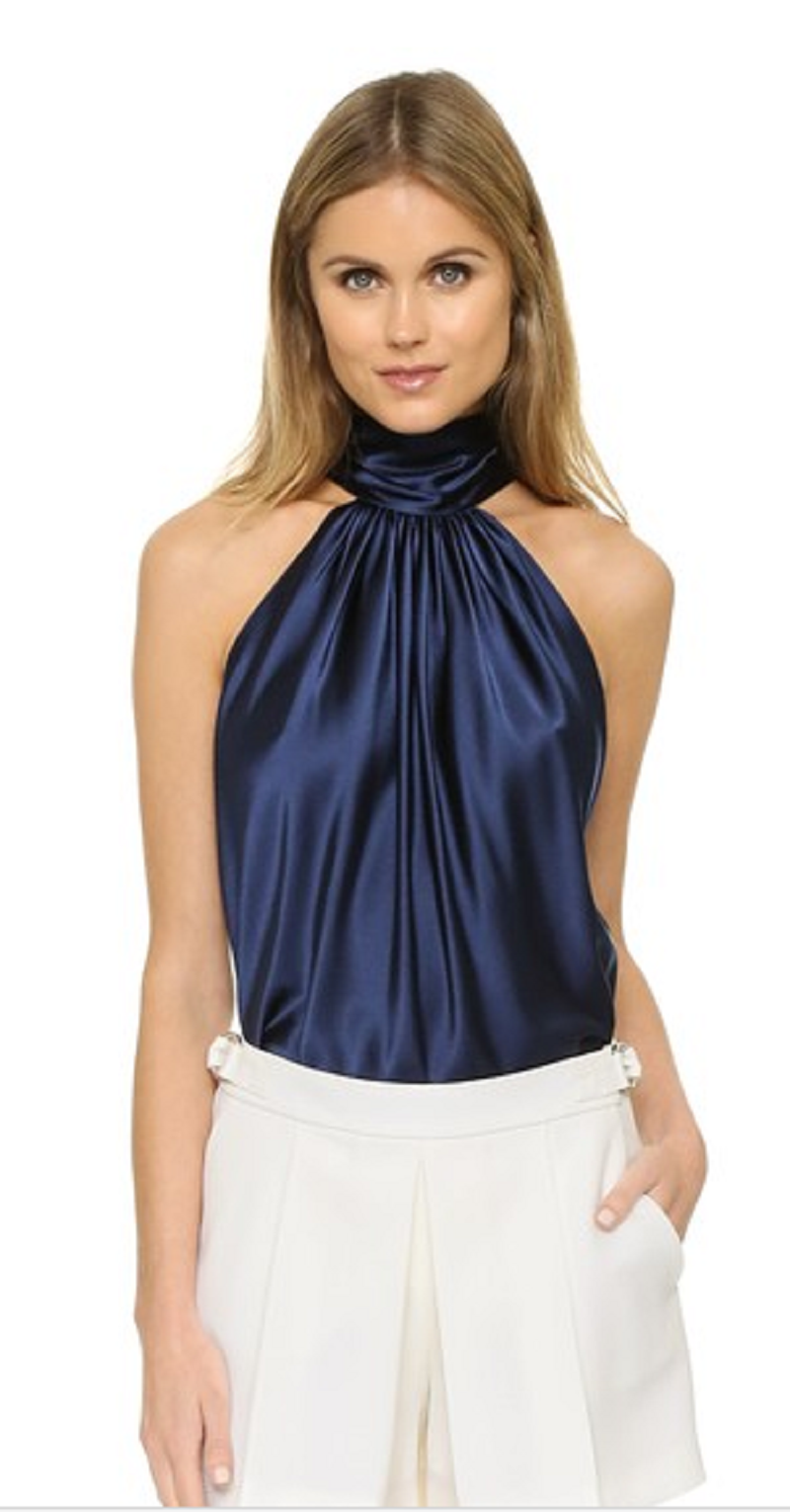 silk satin top