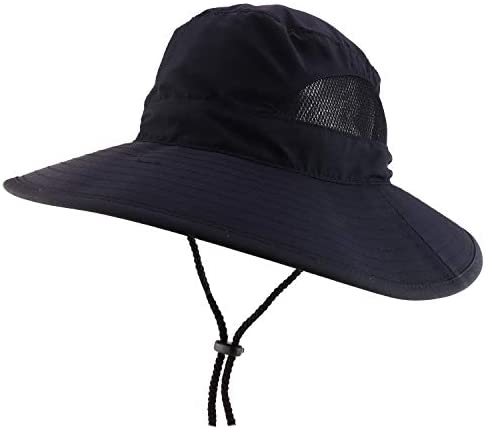 Rijden Bergbeklimmer in beroep gaan Trendy Apparel Shop XXL Oversized Summer Shade Wide Brim Mesh Bucket H