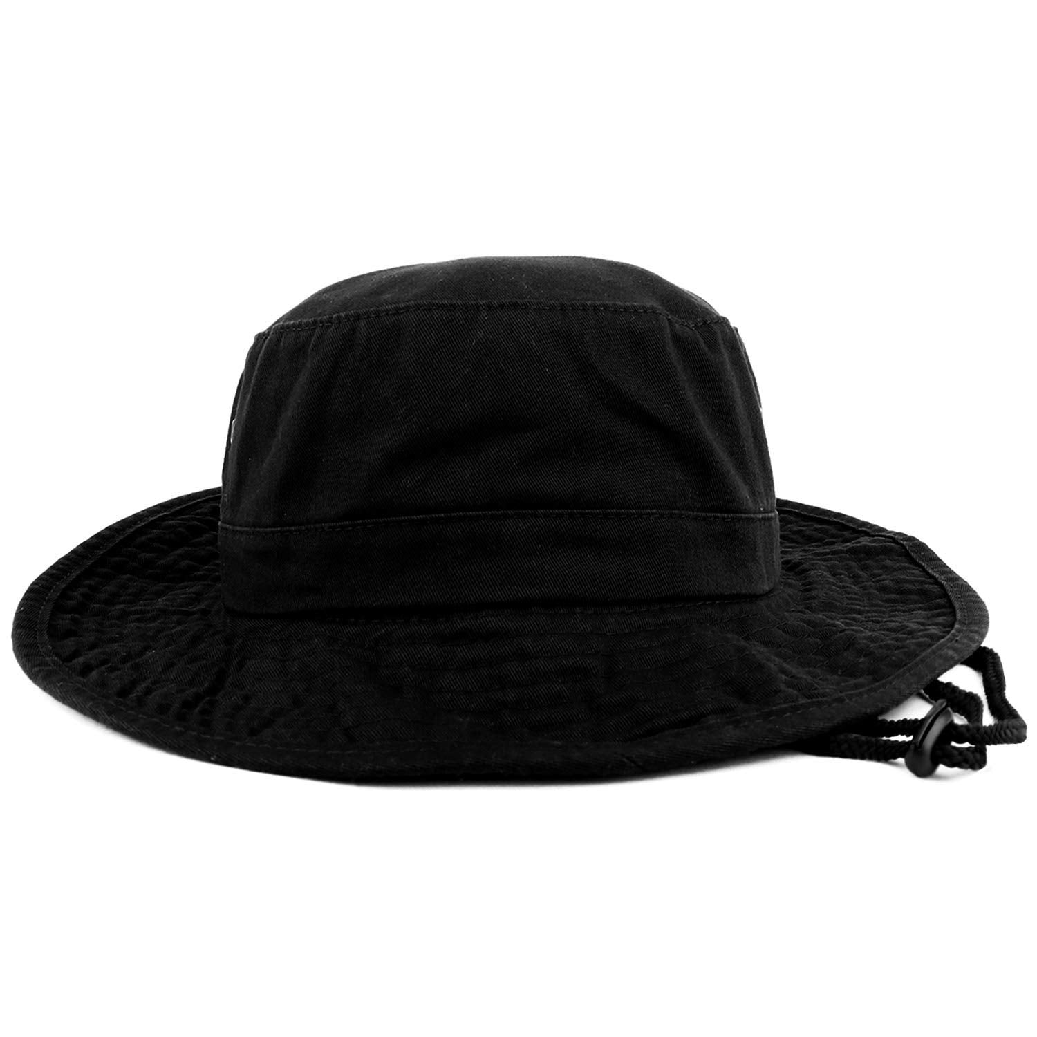Trendy Apparel Shop XXL Oversize Large Brim 100% Cotton Outdoor Boonie Hat 
