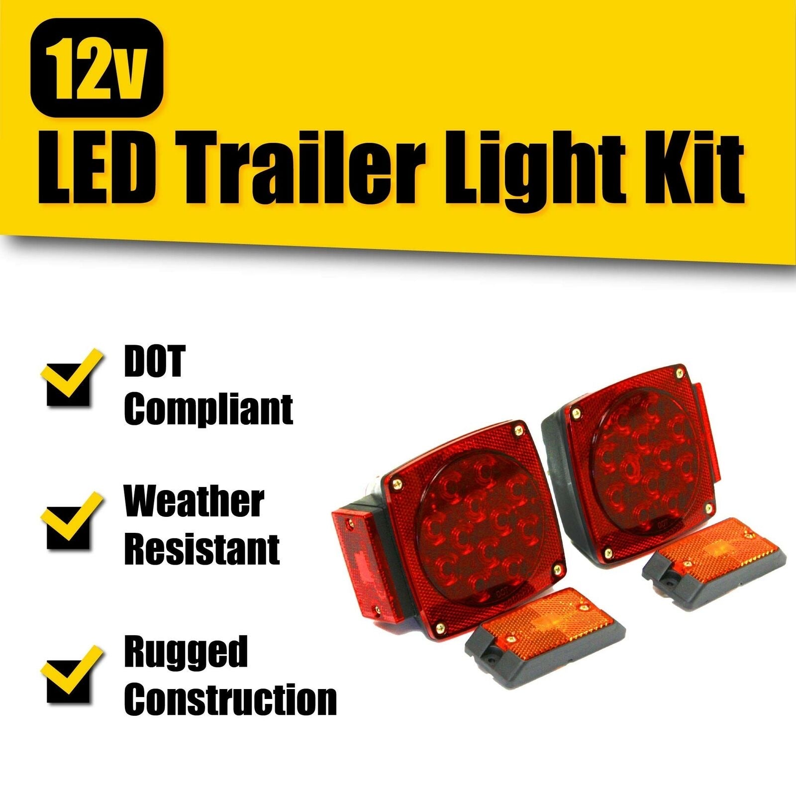 maxxhaul submersible led trailer lights