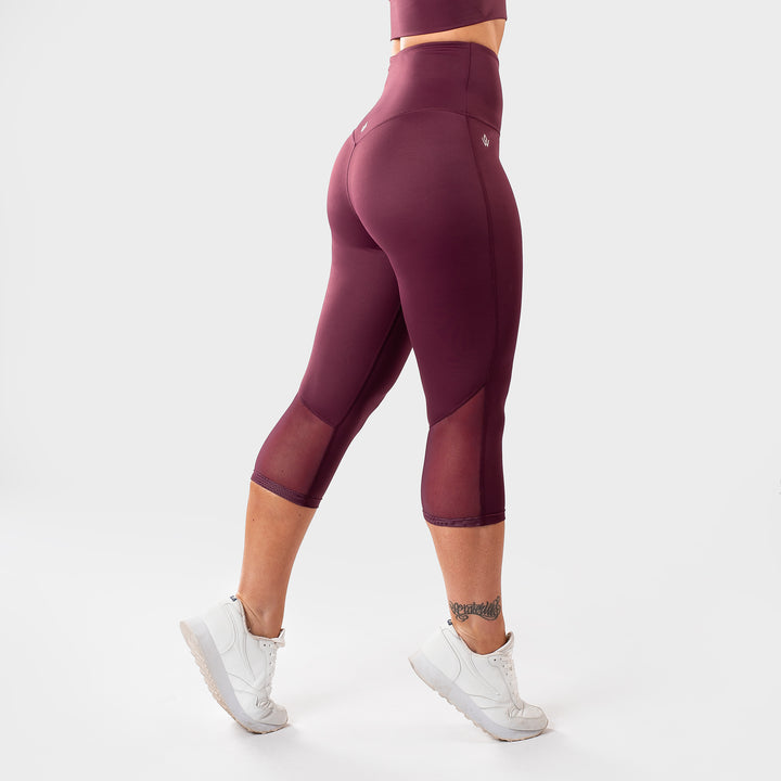 Lululemon In The Flow Crop Purpled