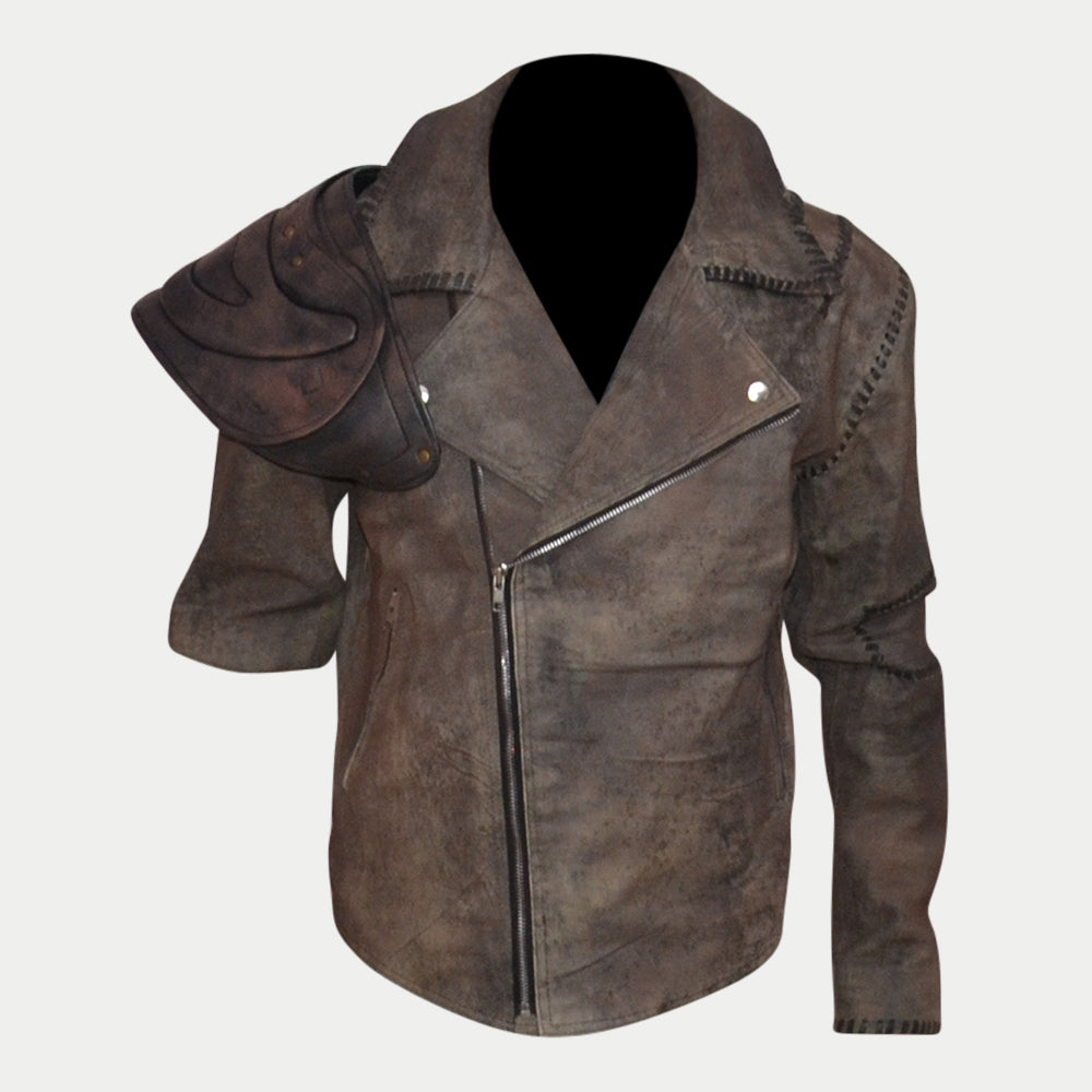 Mad Max 4 Fury Road Tom Hardy Leather Biker Jacket Southbeachleather