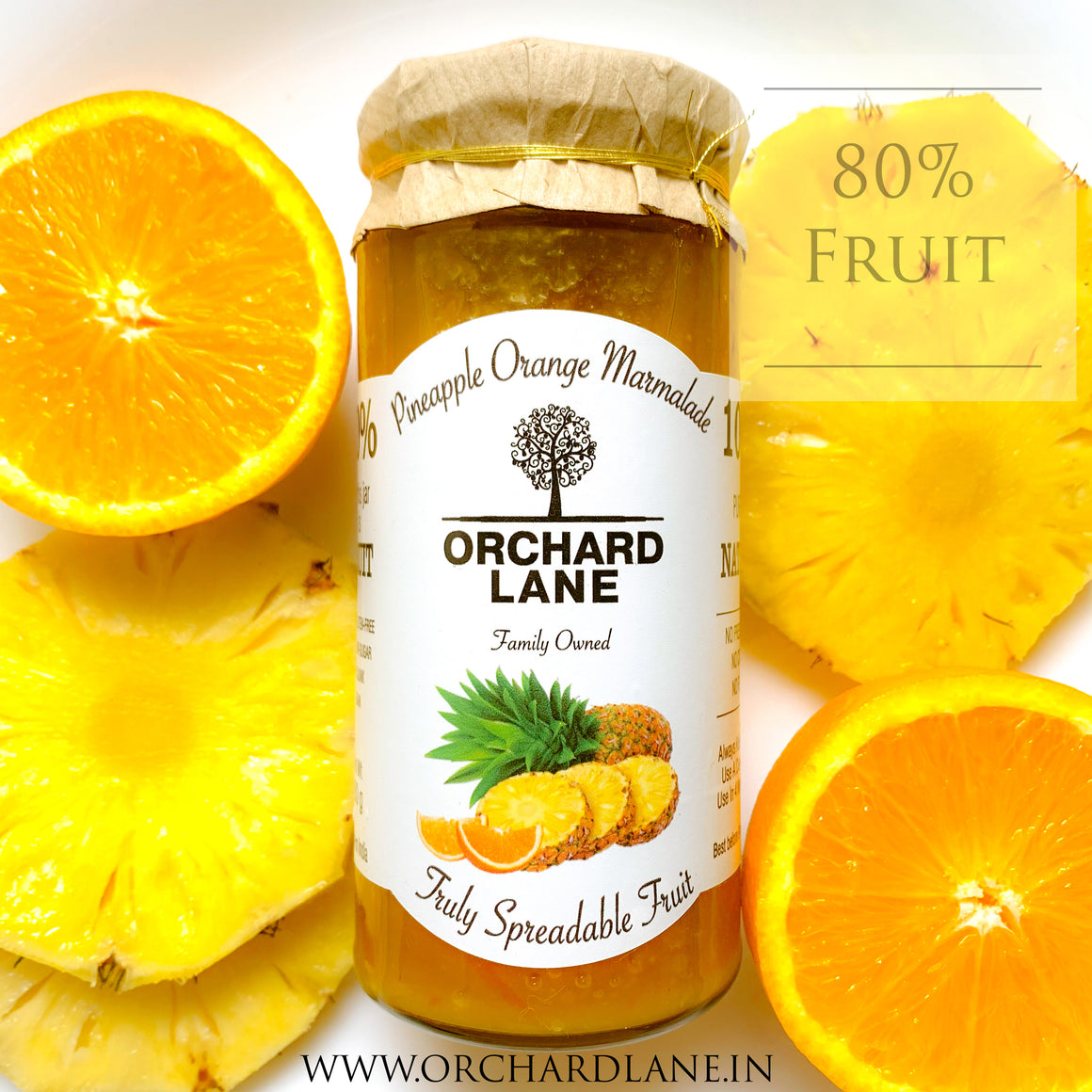 Pineapple &amp; Orange Marmalade - Orchard Lane