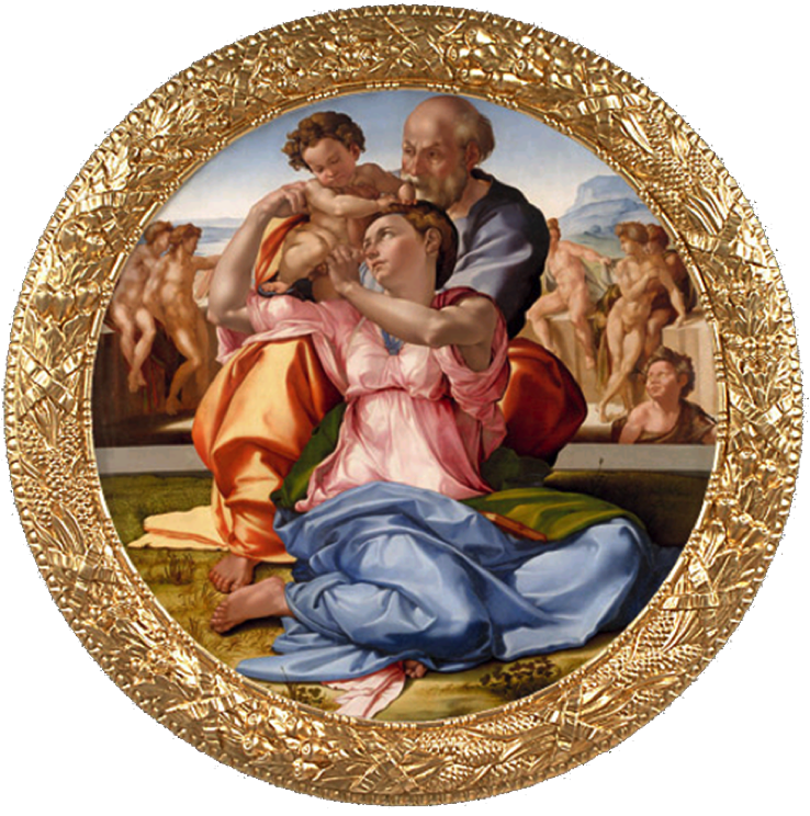 Sacred Family (the Doni Tondo) – Michelangelo – Tokyo Gallery by Musee ...