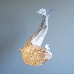 Vasili Lights Sea Inspired Nursery Lamps And Diy Papercraft Kits