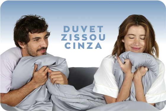 Duvet Zissou Cinza