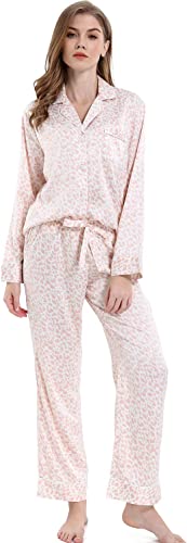 Serenedelicacy Women's Satin Pajama Set