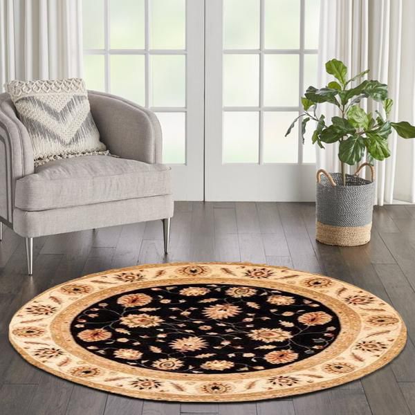 How do I know when not to use a round rug?