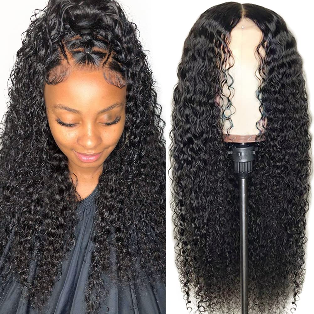 CYNOSURE Lace Front Curly Wigs