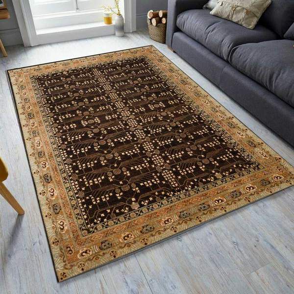 Brown Ziegler Area Rug