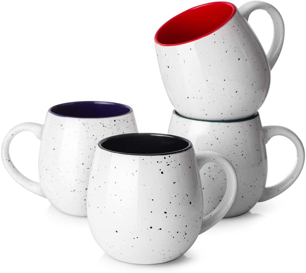 Lifver Large Ceramic Coffee Mugs
