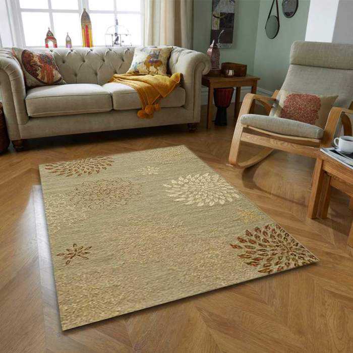 Beige Southwestern Area Rugs