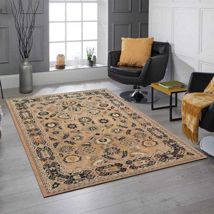 Tan Ziegler Area Rug